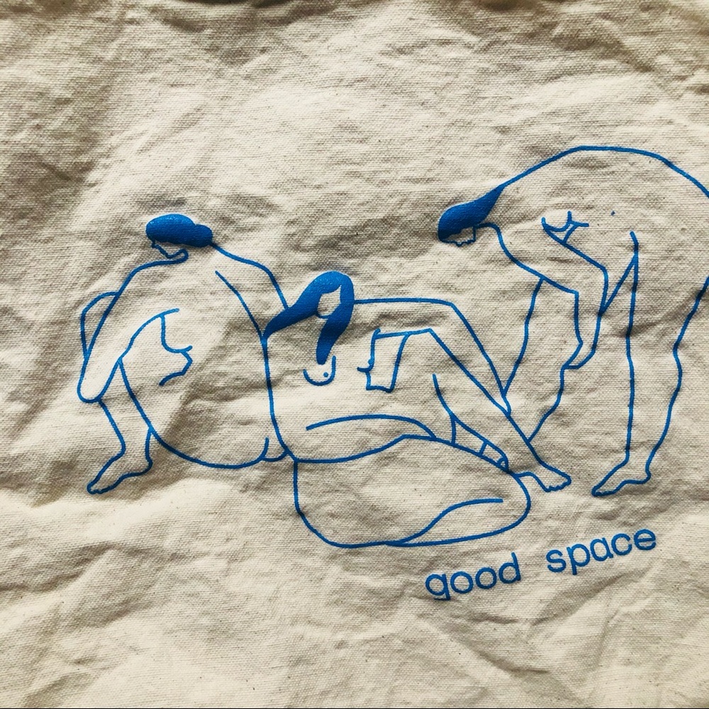 Good Space Lady Nudes Canvas Tote - Picture 8 of 11